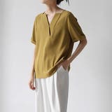 キーネック 半袖 シャツブラウス | Beststore | 詳細画像57