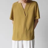 キーネック 半袖 シャツブラウス | Beststore | 詳細画像60