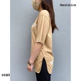 バックプリントTシャツロゴプリントTシャ ゆったり 韓国ファッションオーバーサイズ | Beststore | 詳細画像11