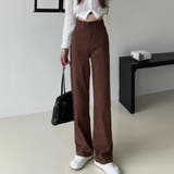 ブラウン | デニムワイドパンツハイウエストレディース ストリート 大人美脚オルチャン | Beststore