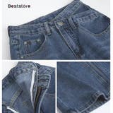 ストレートデニム ウエストレイヤード風 デニムパンツ | Beststore | 詳細画像10