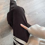 コーデュロイパンツ裏起毛レディース秋冬 ワイドパンツ冬韓国風 リブ | Beststore | 詳細画像10