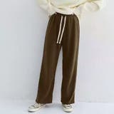 コーデュロイパンツ裏起毛レディース秋冬 ワイドパンツ冬韓国風 リブ | Beststore | 詳細画像12 