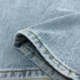 ハイウエストレイヤード デニムスリムパンツ ボトムス | Beststore | 詳細画像12