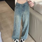 パール付デニムパンツ 春 夏 | Beststore | 詳細画像11