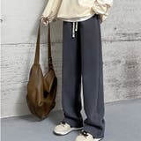 ワイドパンツ ウエストゴム入り スウェットパンツ | Beststore | 詳細画像3