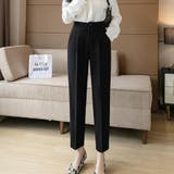 ハイウエスト テーパードパンツ ウエストゴム | Beststore | 詳細画像1