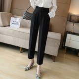 ハイウエスト テーパードパンツ ウエストゴム | Beststore | 詳細画像3