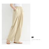 スラックス ハイウエスト ワイドパンツ | Beststore | 詳細画像11