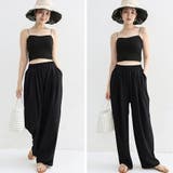 スラックス ハイウエスト ワイドパンツ | Beststore | 詳細画像9