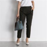 エステルストレッチストレッチ センタープレス テーパードパンツ | Beststore | 詳細画像4 