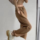 ブラウン | ストリート スウェット ワイドパンツ | Beststore