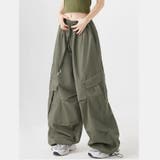 ドロスト付き ワイドカーゴパンツ | Beststore | 詳細画像7 