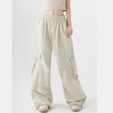 ドロスト付き ワイドカーゴパンツ | Beststore | 詳細画像11 