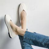 スクエアトゥパンプス フラットパンプス フラットシューズ | Beststore | 詳細画像2