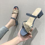 スクエアトゥ華奢 ストラップ サンダル | Beststore | 詳細画像4