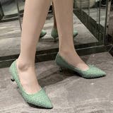 ツイード パンプス ハイヒール | Beststore | 詳細画像9