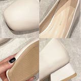 スクエアトゥ パンプス 太ヒール | Beststore | 詳細画像15