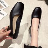 スクエアトゥ パンプス 太ヒール | Beststore | 詳細画像5