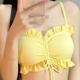 水着 フリルレースアップリボンビキニ 2点セット水着 レディース | Beststore | 詳細画像16