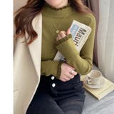 ハイネックニットトップス ハイネックセーター カットソー | Beststore | 詳細画像7