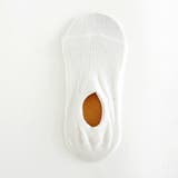 ホワイト | ソックス 靴下 極浅 刺繍 パンプス ヒール シンプル | Bifrost