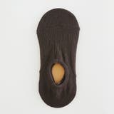 ブラウン | ソックス 靴下 極浅 刺繍 パンプス ヒール シンプル | Bifrost