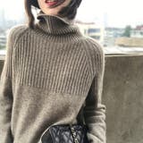 モカ | ハイネックニット・セーター【韓国ファッション】 | Doula Doula