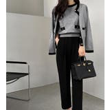 バイカラー ニットカーディガン セット | Bifrost | 詳細画像3 