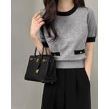 バイカラー ニットカーディガン セット | Bifrost | 詳細画像7 