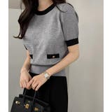 バイカラー ニットカーディガン セット | Bifrost | 詳細画像8 