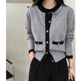 バイカラー ニットカーディガン セット | Bifrost | 詳細画像9 