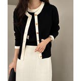 バイカラー ニットカーディガン セット | Bifrost | 詳細画像11 