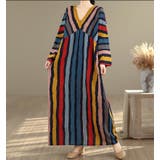 V ネック ルーズフィット ワンピース | Bifrost | 詳細画像7