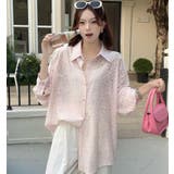 フラワープリント オーバーサイズシャツ | Bifrost | 詳細画像10 