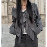 フリル ラップカーディガン | Bifrost | 詳細画像1 