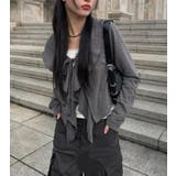 フリル ラップカーディガン | Bifrost | 詳細画像3 