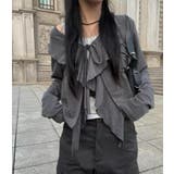 フリル ラップカーディガン | Bifrost | 詳細画像5 