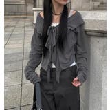 フリル ラップカーディガン | Bifrost | 詳細画像9 