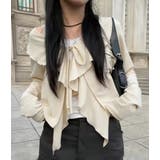 フリル ラップカーディガン | Bifrost | 詳細画像11 