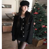 フリンジ ツイード ジャケット | Bifrost | 詳細画像1 