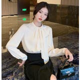 エレガント ボウタイ ブラウス | Bifrost | 詳細画像3 