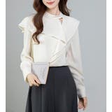 スタンドカラー アシメフリルトップス | Bifrost | 詳細画像9 