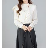 スタンドカラー アシメフリルトップス | Bifrost | 詳細画像12 