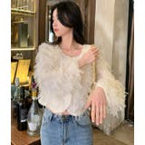 チュール フリル ショートカーディガン | Bifrost | 詳細画像11 