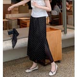 ドットプリント ロングスカート | Bifrost | 詳細画像3 