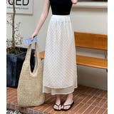 ドットプリント ロングスカート | Bifrost | 詳細画像6 