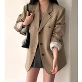 ストライプ ライナー テーラードジャケット | Bifrost | 詳細画像1