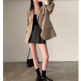 ストライプ ライナー テーラードジャケット | Bifrost | 詳細画像7