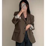 ストライプ ライナー テーラードジャケット | Bifrost | 詳細画像11